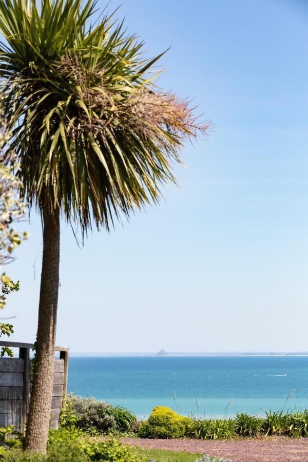 La Metairie-Du-Vauhariot - Vue Mer Et Mont Saint Michel - Piscine Chauffee - Acces Gr34 カンカル エクステリア 写真
