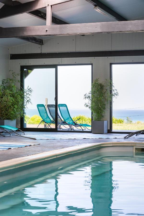 La Metairie-Du-Vauhariot - Vue Mer Et Mont Saint Michel - Piscine Chauffee - Acces Gr34 カンカル エクステリア 写真